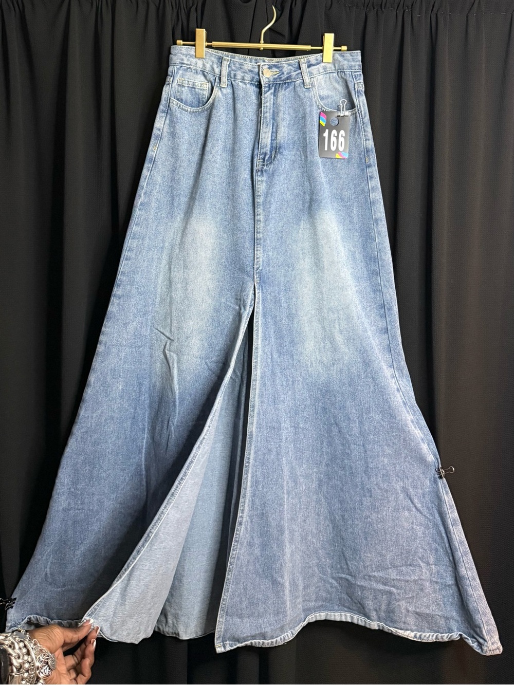 Light Blue Maxi skirt - Classic Denim - Picture 3 of 3